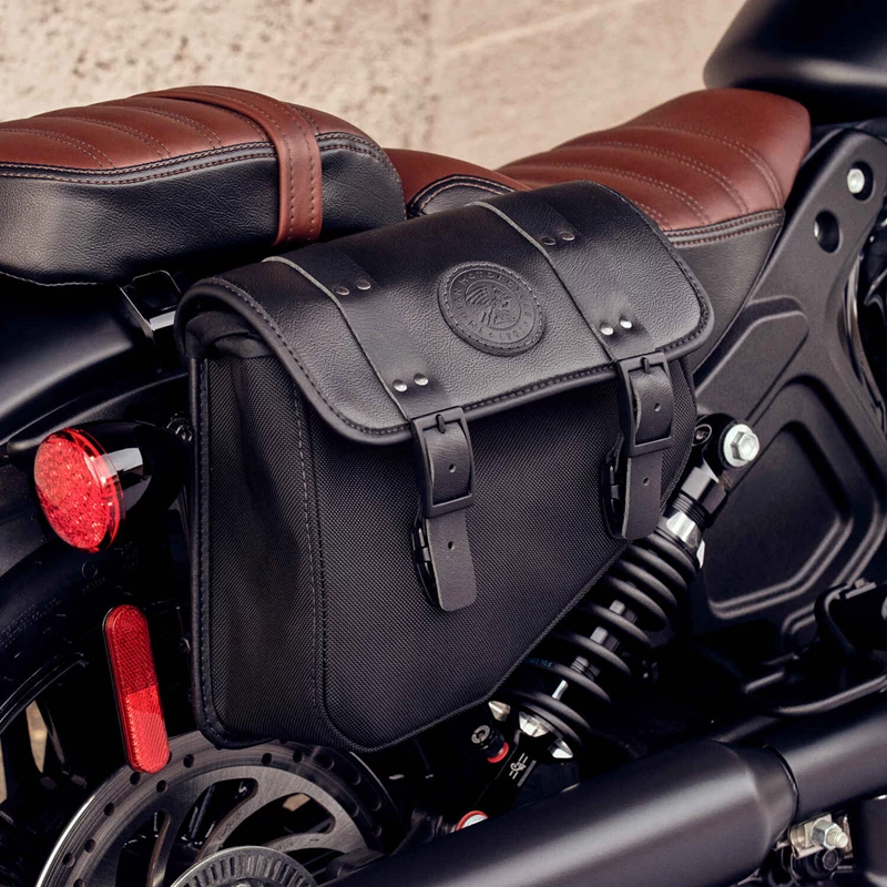 Indian Scoutbobber singlesided saddlebag Uw Voertuig